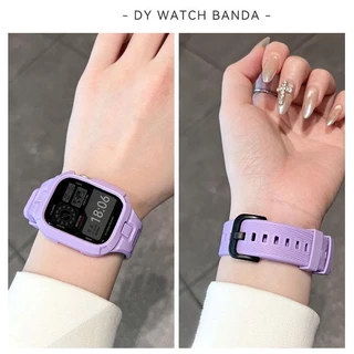 สายซิลิโคนสําหรับ Huawei นาฬิกา Fit 5 5 Pro 4 4 Pro 3 Sport Smartwatch Soft TPU เปลี่ยนสายนาฬิกาสร้อยข้อมือแบบบูรณาการสําหรับ Huawei นาฬิกา Fit4 4Pro Fit3 Fit5 อุปกรณ์เสริม