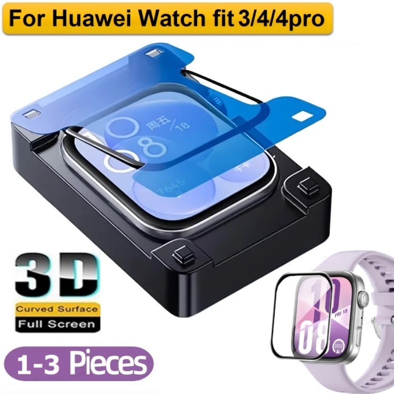 Easy Install Film For Huawei Watch Fit 4 ฟิล์ม Protective ฟิล์ม Huawei watch Fit 4 Pro Screen Protec