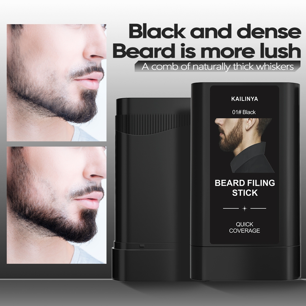 Beard Filling Stick Repair Diffusers กันน้ําหนวดแปรงหนวด Enhancer Filler ย้อมผมเคราหนวด Care พร้อมแปรง