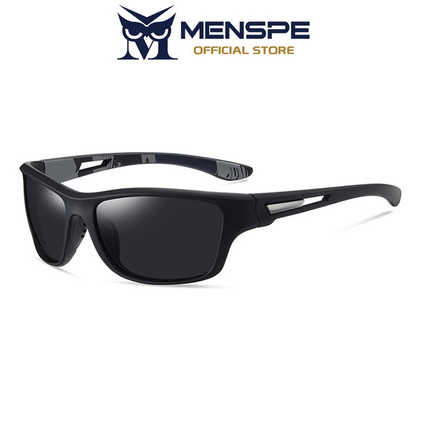 MENSPE แว่นกันแดดโพลาไรซ์ผู้ชายแว่นกันแดดแว่นตากีฬากลางแจ้ง UV400 แว่นกันแดดการมองเห็นสะอาดน้ําหนักเบา