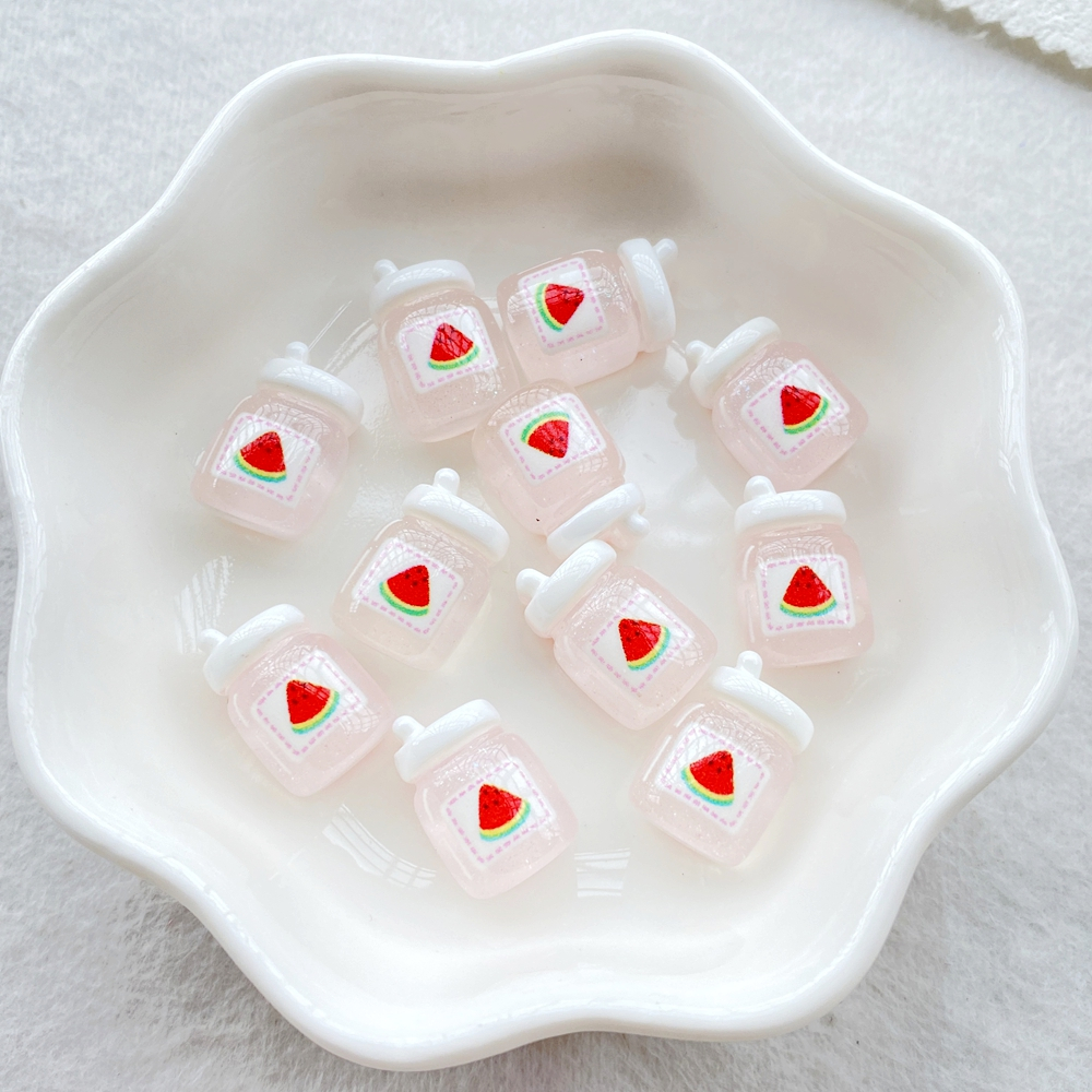 20 ชิ้นผสมเล็บเรซิ่นมินิ 3ง ผลไม้เครื่องดื่มขวดตกแต่งเล็บ ทําเอง หัตถกรรมตกแต่งเล็บ 3ง เครื่องประดับ - รูปที่ 7