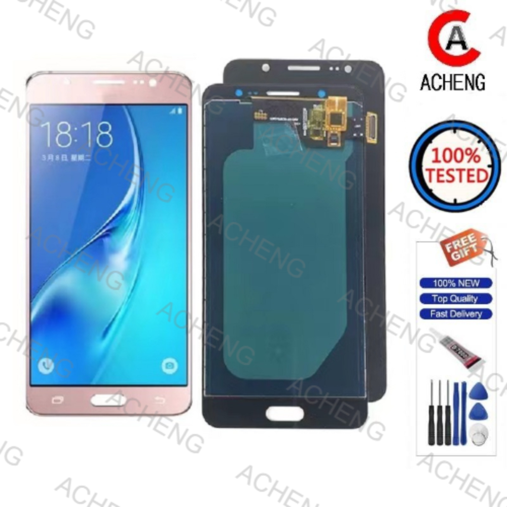 ACHENG สําหรับ Samsung Galaxy J5 2016 J510 J510F J510FN LCD Touch Screen Digitizer Replacement Part