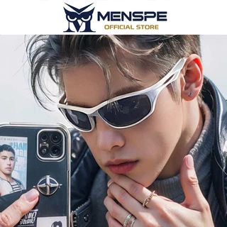 MENSPE Men TAC แว่นตาโพลาไรซ์แว่นตากีฬากลางแจ้ง UV400 น้ําหนักเบา Clean Vision แว่นตากันแดดขี่แว่นตาวิ่ง