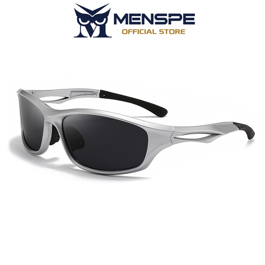 MENSPE Men TAC แว่นตาโพลาไรซ์แว่นตากีฬากลางแจ้ง UV400 น้ําหนักเบา Clean Vision แว่นตากันแดดขี่แว่นตาวิ่ง