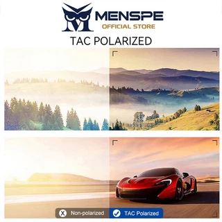 MENSPE Men TAC แว่นตาโพลาไรซ์แว่นตากีฬากลางแจ้ง UV400 น้ําหนักเบา Clean Vision แว่นตากันแดดขี่แว่นตาวิ่ง