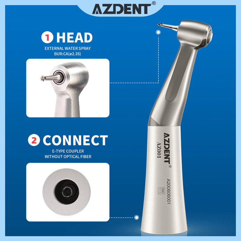 AZDENT Dental Low Speed Handpiece Contra Angle