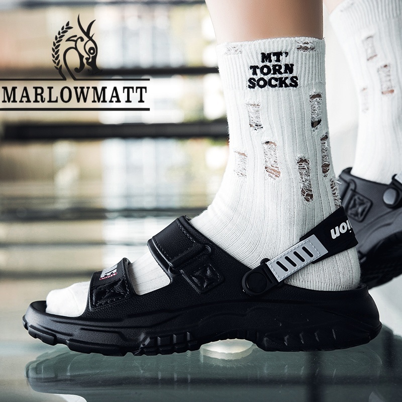 Marlowmatt รองเท้าแตะผู้ชายฤดูร้อนกันน้ํากันลื่นรองเท้าแตะสองสวมกลางแจ้ง 2025 เทรนด์ใหม่ - รูปที่ 6