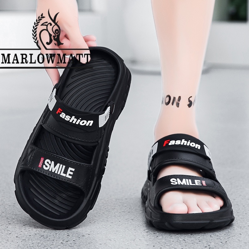 Marlowmatt รองเท้าแตะผู้ชายฤดูร้อนกันน้ํากันลื่นรองเท้าแตะสองสวมกลางแจ้ง 2025 เทรนด์ใหม่ - รูปที่ 3