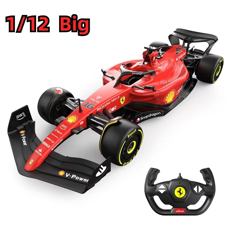 1/12 F1 Super CAR RC รถ F1 Racing รีโมทคอนโทรลรถของเล่นรุ่นคอลเลกชันสําหรับเด็กของเล่นไฟฟ้า