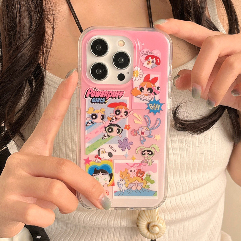 สําหรับ iphone case 16 Pro Max 15 Pro Max 14 Pro Max เคสโทรศัพท์เจ้าหน้าที่ตํารวจหญิงสองชั้น