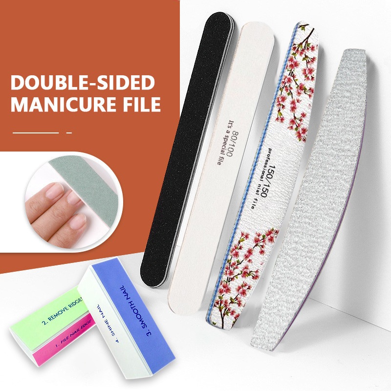 MADDOLL ตะไบเล็บ ตะไบหยาบ ตะไบละเอียด ตะไบบัฟ ใช้ตะไบเล็บ ก่อนต่อเล็บเจล ทาสีเจล เป็นต้น / อุปกรณ์ทำเล็บ