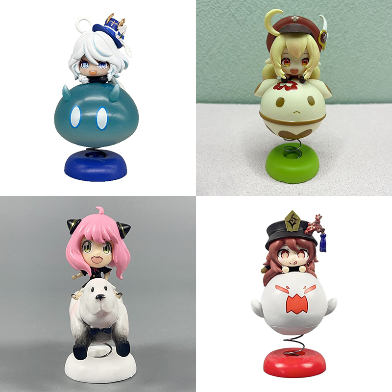Genshin impact ตุ๊กตา furina Hataao แกว่งเครื่องประดับ pvc ของเล่นเครื่องประดับรถ