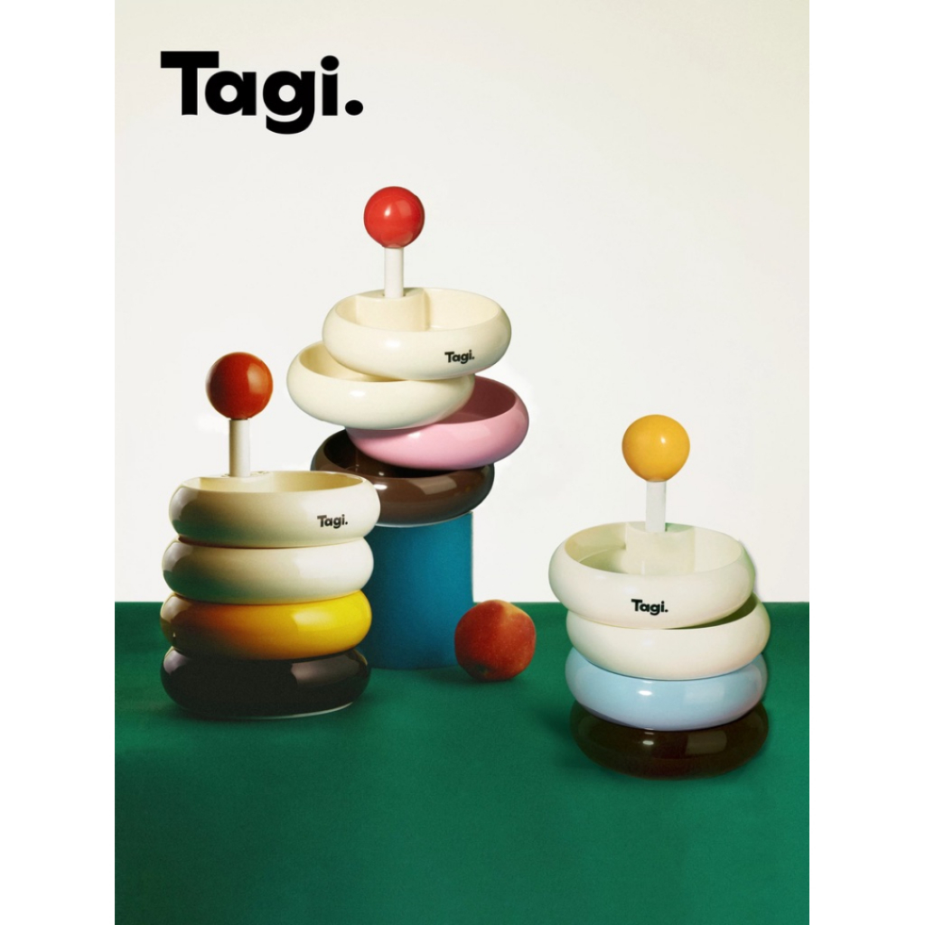 Tagi. สัญญาณหมุนกล่องเครื่องประดับกล่องเก็บสร้อยคอสก์ท็อปการจัดเก็บ