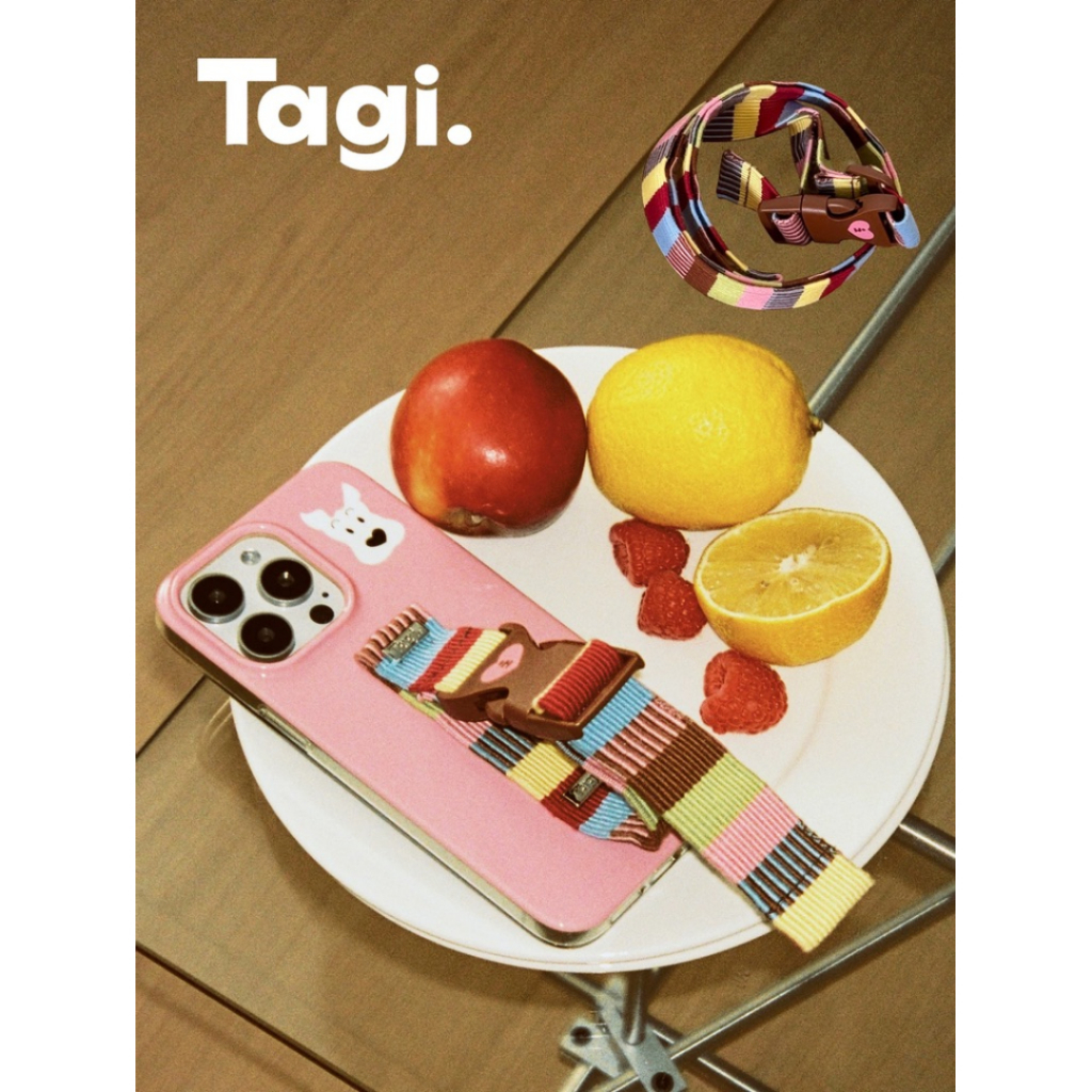 Tagi. เคสโทรศัพท์ Haha Wrist Srtipe