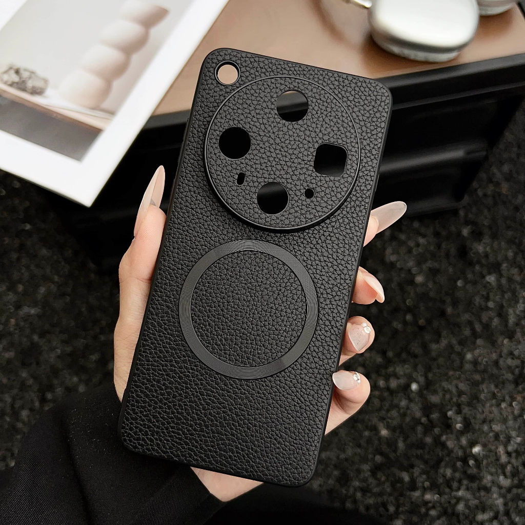 ปลอกหนังสําหรับOppoค้นหาX8 Ultra FindX8Ultra X8Ultra X8U PKJ110 เคสโทรศัพท์แม่เหล็กไร้สายชาร์จMatteป