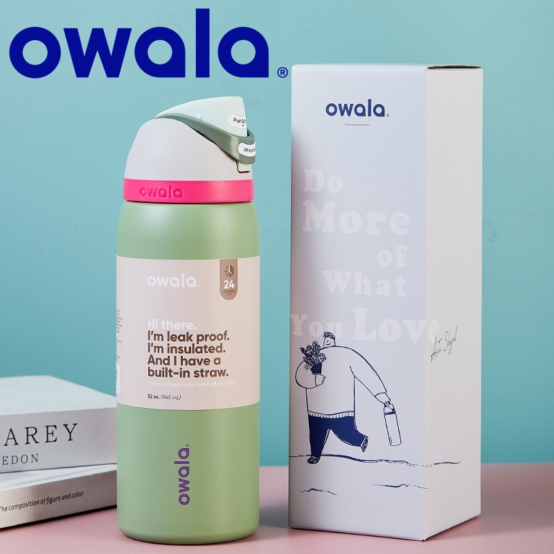 owala water bottle cup freesip tritan with straw bpa free 1 litre coffee mug original 24oz 32oz 40oz