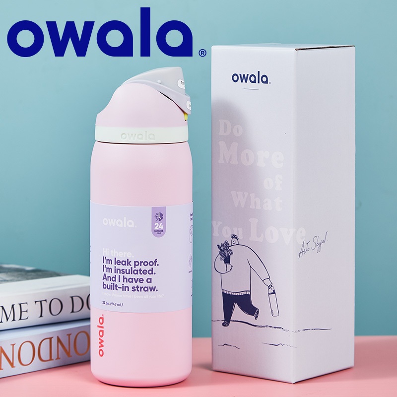 owala water bottle cup freesip tritan with straw bpa free 1 litre coffee mug original 24oz 32oz 40oz