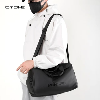 OTOHE กระเป๋าฟิตเนสความจุขนาดใหญ่แยกแห้งและเปียกกีฬากันน้ํากระเป๋าเดินทางกระเป๋ากีฬา