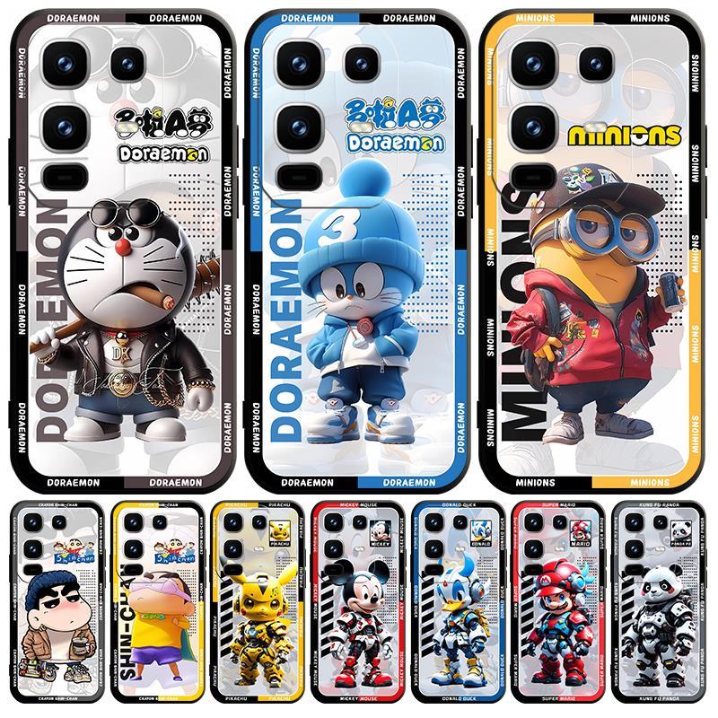 เคสสําหรับ infinix note 50s 5G X6870 Doraemon ปกอ่อนมุมขวา