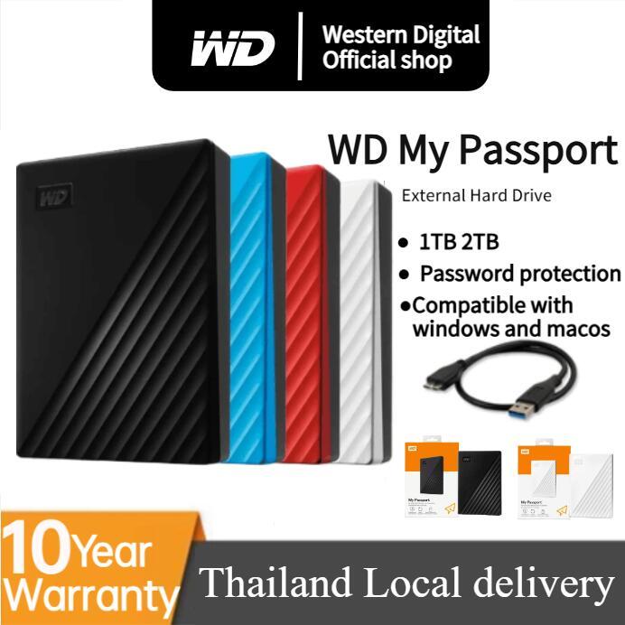 Western Digital WD High-speed transfer external Hard drive 1TB /2TB.USB 3.0 WD Mobile external porta