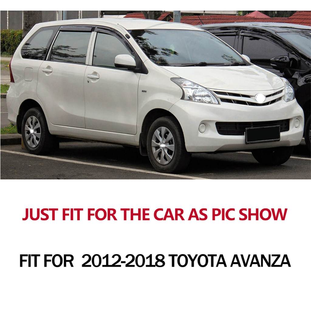 ตกแต่งบ้าน สําหรับ Toyota Avanza 2012 2013 2014 2015 2016 2017 2018 Mud Flaps Mudguards YC102484 ส่งด่วน สั่งเลย