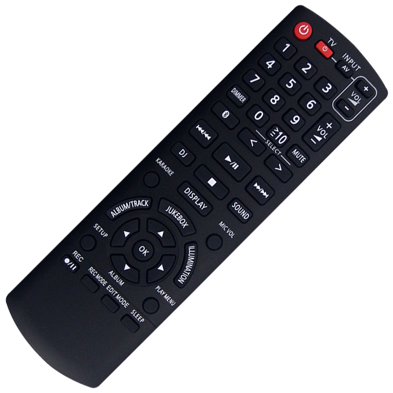 N2QAYB001198 รีโมทคอนโทรลเข้ากันได้กับ Panasonic Audio SA-AKX710 SA-AKX910 SC-UA70 SC-UA90 SA-MAX350