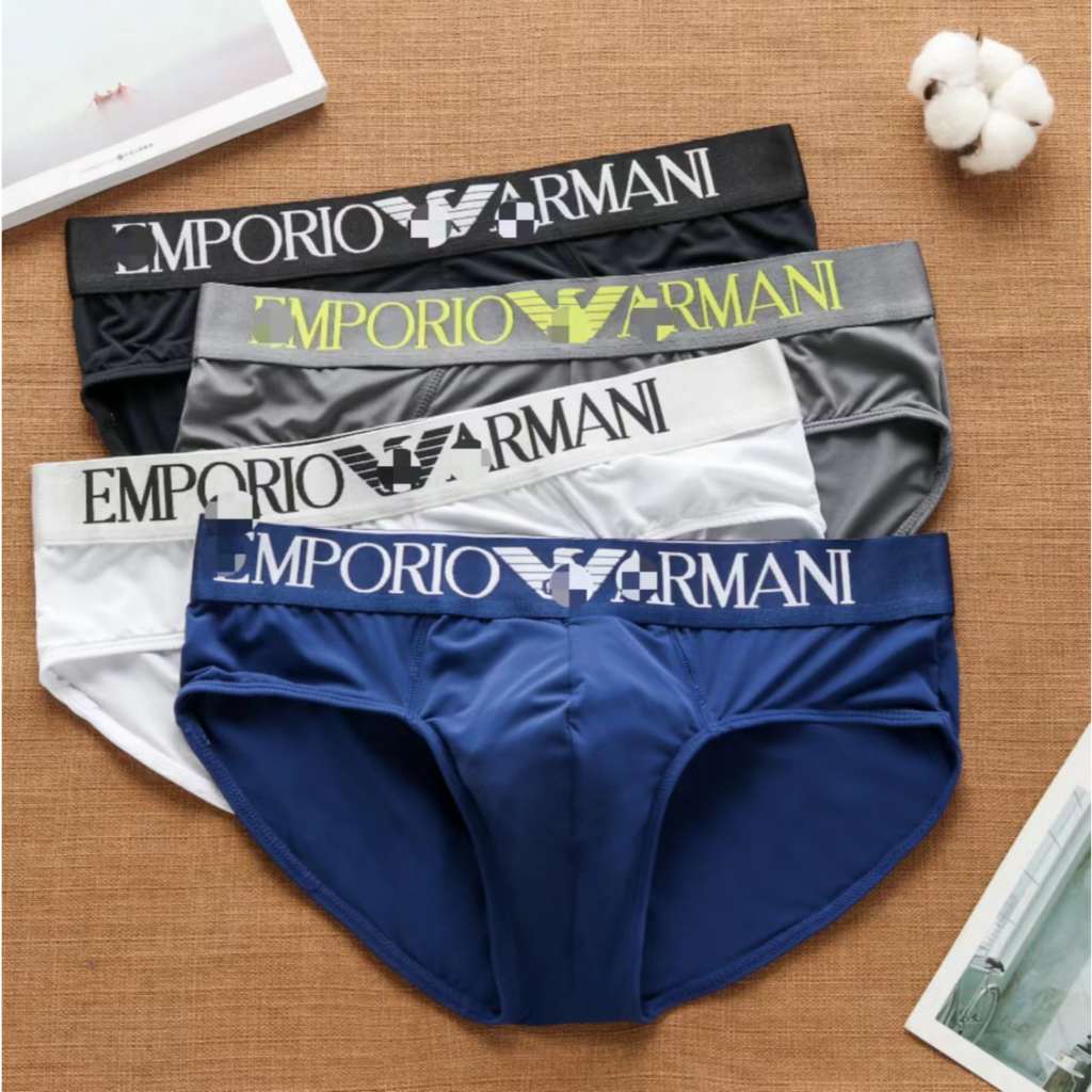 ชุดชั้นในชาย จากผ้าไหมน้ำแข็ง ระบายอากาศดี แห้งไว และนุ่มนวล