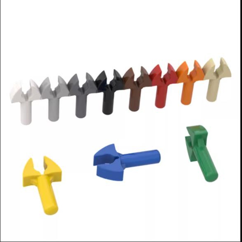 10pcs 48729 บาร์ 1L พร้อมคลิป Mechanical Claw Buildings บล็อกของเล่นเด็กใช้งานร่วมกับการศึกษา Creative ขนาดของขวัญ DIY MOC