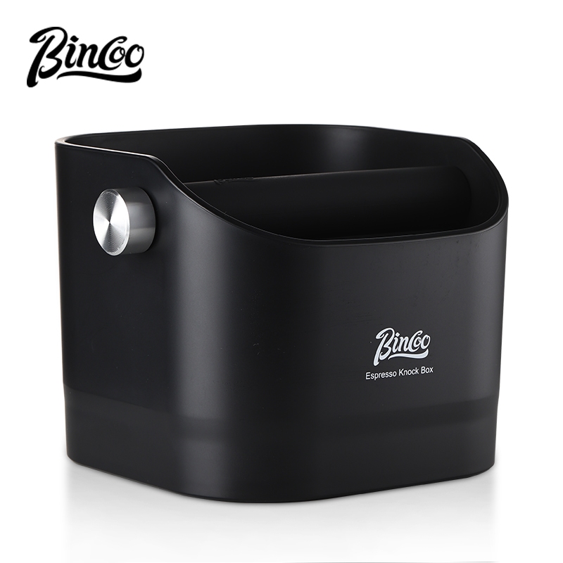 BINGOO Square Coffee Knocker Bucket บาร์ในครัวเรือน Espresso Storage กล่องเครื่องมือกาแฟ Grounds กล่อง 1.6L