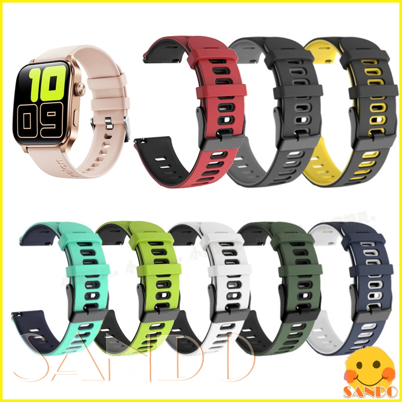 สาย Aolon Curve 2 3 Ultra Smart watch สายซิลิโคนอ่อนนุ่ม Aolon Curve 2 3 เปลี่ยนสายรัดข้อมืออุปกรณ์เ