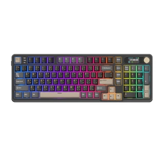 RK Royal Kludge RK S98 ไฟเมฆ 98 คีย์ โหมด RGB มีสาย บลูทูธ 2.4G ไร้สาย 3 โหมด พร้อมหน้าจอ TFT