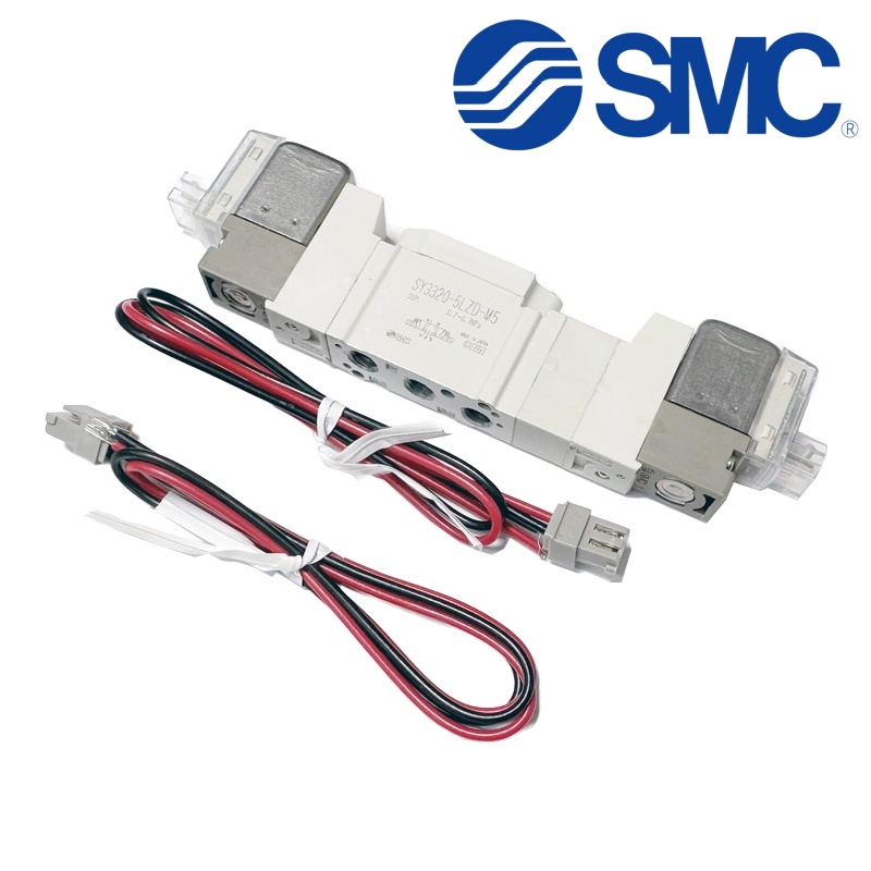 SMC วาล์วควบคุมโซลินอยด์ SY3320 SY3220-5LZD 5LZ 5LD 5GZD 5GZ 5LZE 4LZD 6LZD 5MZD 5MOZ-M5 C4
