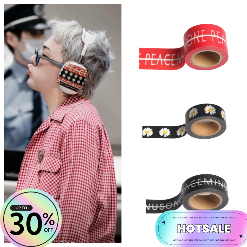 PEACEMINUSONE Decorative Tape GD Style | เทปตกแต่ง สไตล์เดียวกับ G-Dragon ของแท้