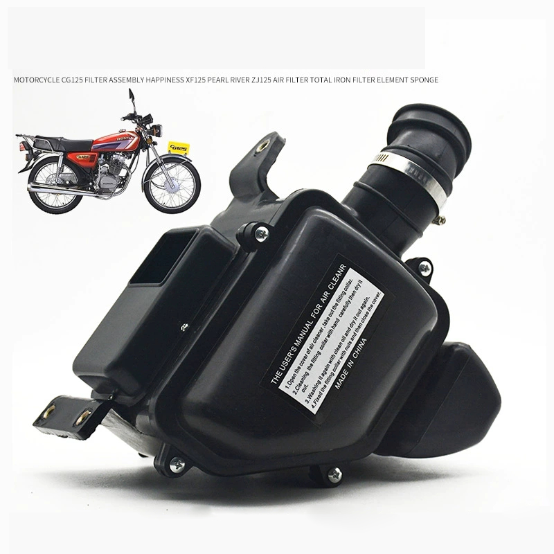 รถจักรยานยนต์เครื่องฟอกอากาศ Assy สําหรับ Honda CG125/CG150/CG200/CG250 HJ125 LF125 กรองอากาศ