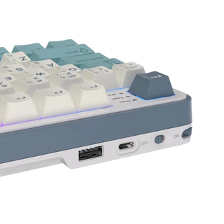RK Royal Kludge RK S98 ไฟเมฆ 98 คีย์ โหมด RGB มีสาย บลูทูธ 2.4G ไร้สาย 3 โหมด พร้อมหน้าจอ TFT