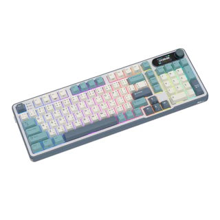 RK Royal Kludge RK S98 ไฟเมฆ 98 คีย์ โหมด RGB มีสาย บลูทูธ 2.4G ไร้สาย 3 โหมด พร้อมหน้าจอ TFT