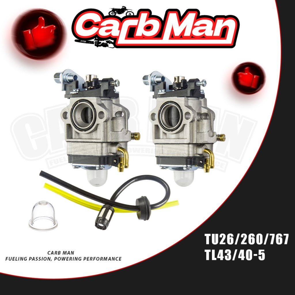 【พร้อมส่ง】คาบู คาบูเรเตอร์ เครื่องพ่นยา TU26 767 CG260 TL43 430 TL52 า430 CG430 TL43 คาบู 2 จังหวะ