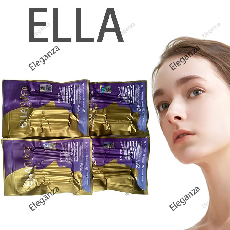 2025 ใหม่เยอรมนี Ella Plant Fiber Thread Invisible Tape Facial V 20/100 ชิ้น PD0