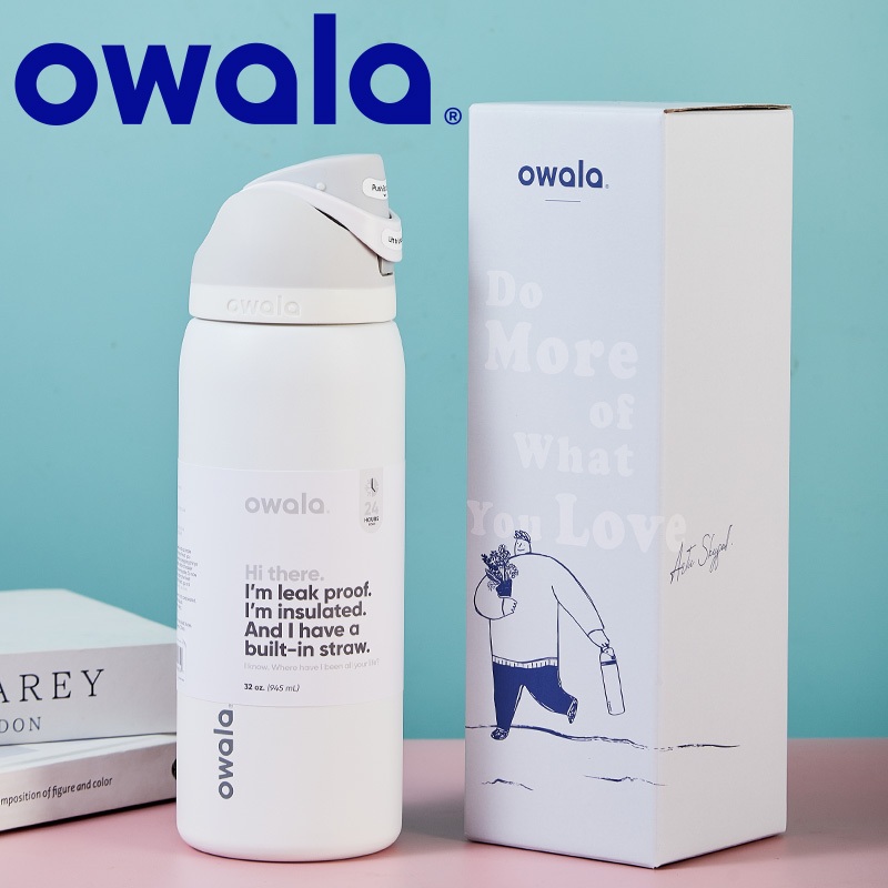 owala water bottle cup freesip tritan with straw bpa free 1 litre coffee mug original 24oz 32oz 40oz