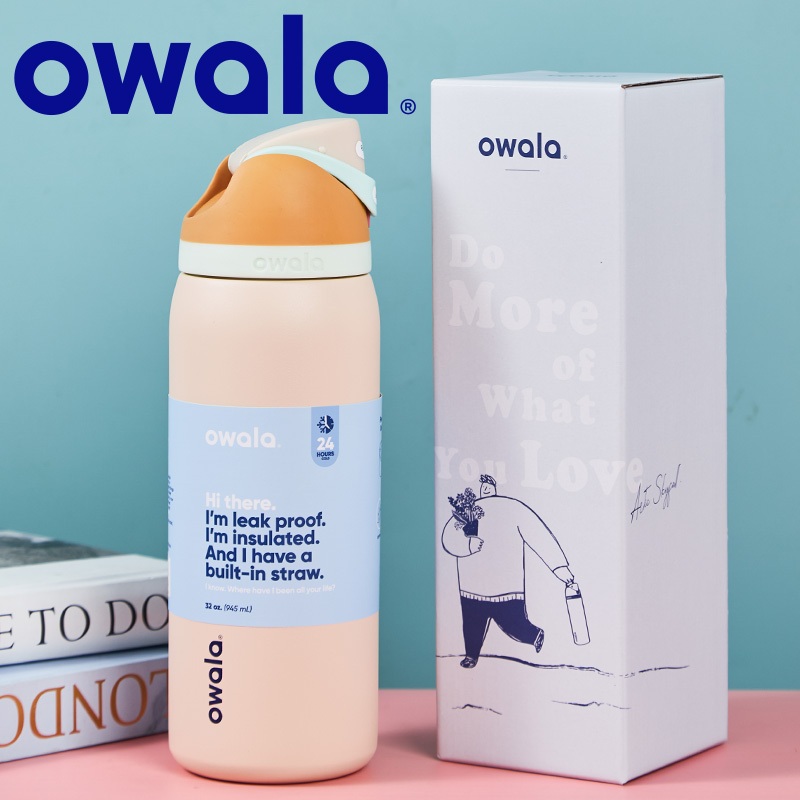 owala water bottle cup freesip tritan with straw bpa free 1 litre coffee mug original 24oz 32oz 40oz