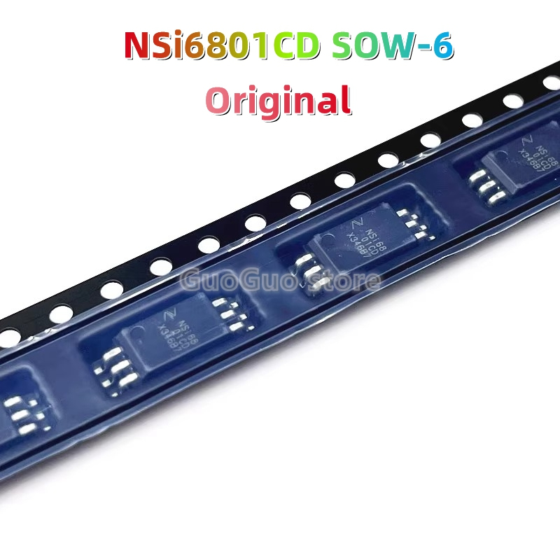 SOW-6 NS168 NSi6801CD 5 ชิ้น 01CD NSI6801C-DSWFR ไดร์เวอร์ประตู IC ใหม่ pxb8