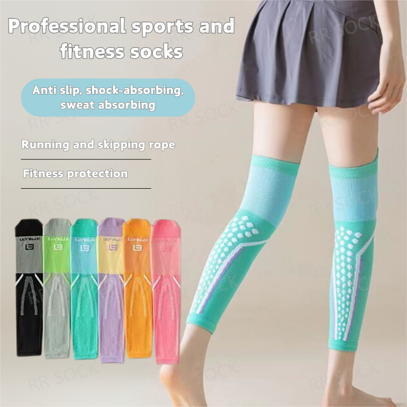 มืออาชีพออกกําลังกายเข่ารั้งขาแขนถุงเท้ากล้ามเนื้อโยคะพิลาทิสขี่จักรยานกีฬาวิ่งสลิมมิ่งถุงเท้าขา