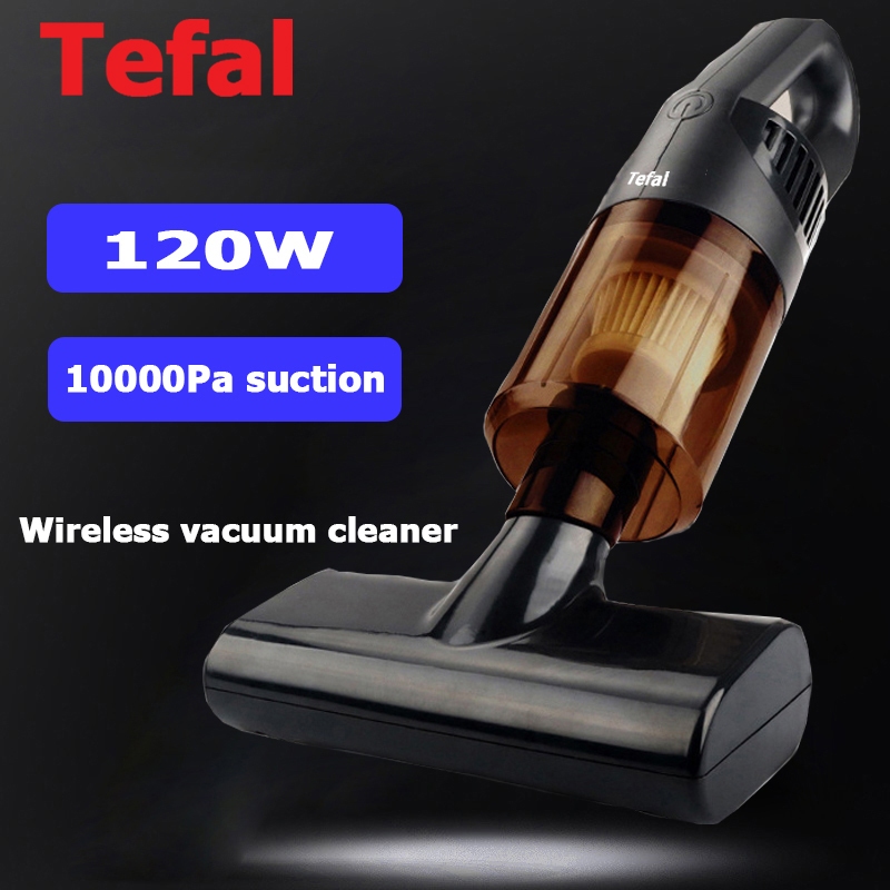 Tefal เครื่องดูดฝุ่นผ้าปูที่นอนไร้สาย Home Duster ที่นอนผ้าคลุมเตียง เบาะโซฟา หมอน ไม้ปัดฝุ่นอัจฉริย