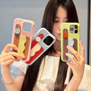 เกาหลี Spliced สีสีชมพูสีเขียว Wrsitband ช่องใส่การ์ดกระเป๋า…