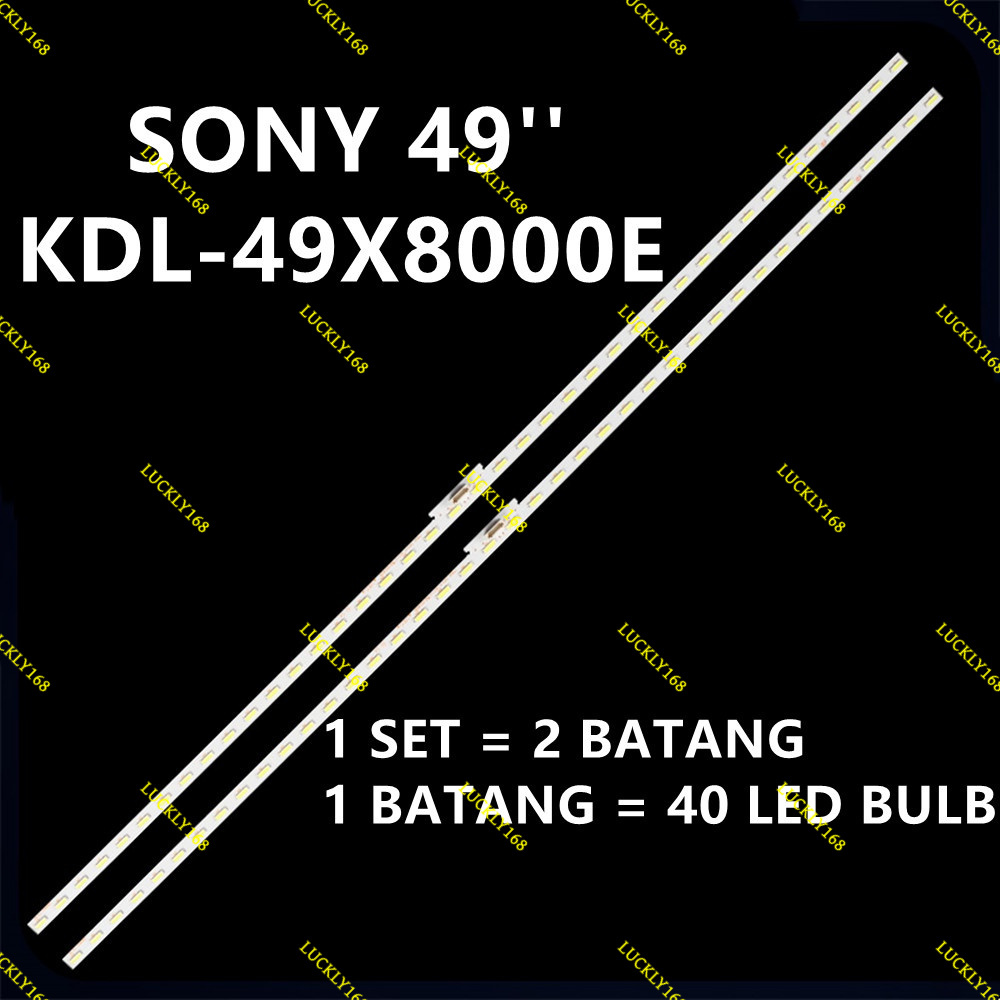 SONY 49 "LED TV BACKLIGHT/LED TV LAMPU KDL-49X8000E KDL-49X8000 49X8000G 49X7500E 49X7500F 49X7000E 