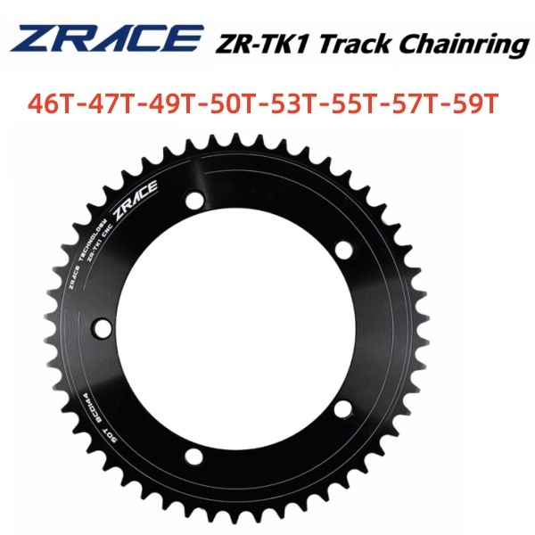 ใหม่ ZRACE ZR-TK1 Track Bikes/Fixed Gear Chainring Cycling CNC BCD144,144BCD,BCD 144, Track Chainrin