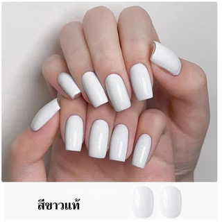 XEIJAYI 15มล--M061 น้ำยาทาเล็บสีขาวบริสุทธิ์แบบใหม่ ติดทนนาน เหมาะสำหรับใช้ในบ้านและร้านทำเล็บ