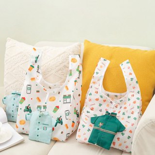 กระเป๋าช้อปปิ้งรูปทรงเสื้อผ้าน่ารัก กระเป๋าเก็บตลาดที่เป็นมิ…