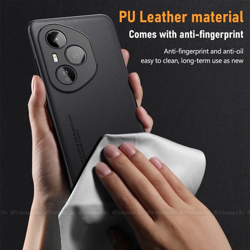 สําหรับ Honor 400 Pro 5G ปลอกหนังเคสโทรศัพท์แบบแข็ง รูปที่ 4