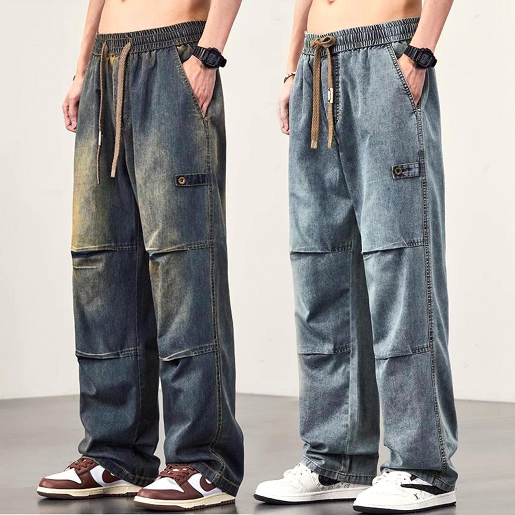 M-3XL กางเกงยีนส์ผู้ชาย men